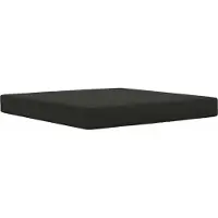 vidaXL Buitenbankkussen Polyester Zwart 80 x 80 x 8 cm