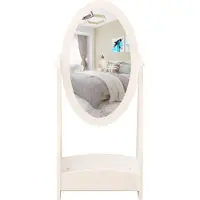 Vdd Staande spiegel make up visagie prinses meisje kinderkamer wit