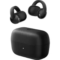 Anker C50i Zwart by Anker - Open-Ear Oordopjes - Clip-On Earbuds - Comfortabel FlexiClip-design - 12mm Drivers - AI Heldere Oproepen - 28U Speeltijd - Secure Fit - Hi-Res - IP55 - Bluetooth 6.0