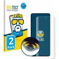 BROTECT - Screenprotector voor Motorola Moto S30 Pro - Folie Beschermfolie transparant volledig dekking - 2 Stuks