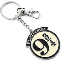 The Carat Shop Sleutelhanger - Platform 9 3/4 - zilverkleurig - Maat Standard