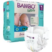 Bambo Nature Newborn Luier 1 2-4kg 22st