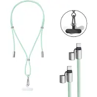 Intenso 7991007 USB-C-kabel USB 2.0 USB-C stekker, USB-C stekker 1.65 m Green Telefoonkoord
