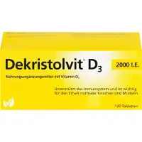Dekristol Dekristolvit D3 2000 IE, tabletten, 120 tabletten