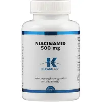 Supplementa Corporation B.V. Niacinamide (B3) 500 mg capsules, 100 capsules