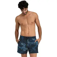 Arena Men's Evo Beach Short Ao Black-turquoise-multi Size: S | Swimming Trunks Outlet | Heren | Zwart