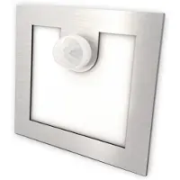 Skinder Electric Q1 Sensor LED Trapverlichting - Wandverlichting - Inox - 230V (Geen Trafo) - 50mm Diepte - Inbouwspot - Keuze uit 3 Lichtkleuren