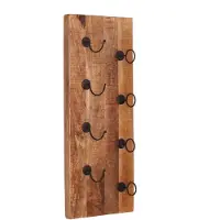 Huisenthuis.nl Wijnrek Indus Mango - Breedte 33 cm - Hoogte 80 cm - Diepte 16 cm