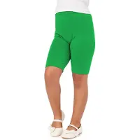 Merry Style MS-MS10-132-LE Meisjes Leggings - Sport - Vrijetijdsbroek - Kort – Viscose - Sporbroek - Yogabroek - Groen - 146