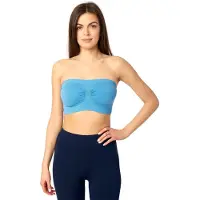 Merry Style Dames Pads Bandeau Top – Lichtblauw – S/M - MS-HS-06-161