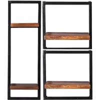 Huisenthuis.nl Wandrek Mali Mango - Breedte 65 cm - Hoogte 75 cm - Diepte 25 cm