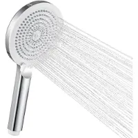 Auralum Max Douchekop - Regendouche - Wellness - 3 Sproeistanden - Hoge Druk - Betere Huid - Handdouche - Luxe Moderne Handdouche - Chrome