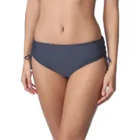 Merry Style Bellivalini MS-VO-M30 Dames Zwembroek - Zwemshorts - Bikinibroekje - Elastische tailleband - Polyamide & Elastaan - Grafiet (9154) - 42