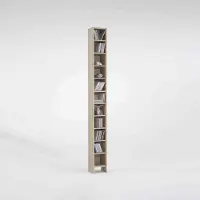 Huisenthuis.nl CD-wandrek Cato Eiken - Breedte 18.9 cm - Hoogte 185 cm - Diepte 16.2 cm
