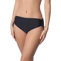 Merry Style Bellivalini MS-VO-M30 Dames Zwembroek - Zwemshorts - Bikinibroekje - Elastische tailleband - Polyamide & Elastaan - Zwart (9240) - 38
