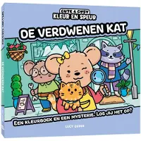 Uitgeverij MUS Cute & Cosy Kleur en Speur: De Verdwenen Kat