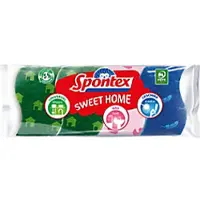 Spontex Sweet Home Spons 30 x 1,6 x 11 cm Kleurenassortiment 4 Stuks