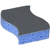 Spontex Polish Spons Blauw, grijs