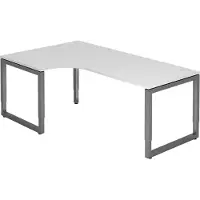 Hjh OFFICE PRO REGO 82 G - 200 x 120 Tafelhoogte I In hoogte verstelbaar Wit/Grafiet