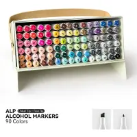 ARRTX - ALP Fine & Chisel - Alcohol based Art markers - 90 kleuren