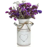 JeiibrZui Perfecte maat - Decoratieve boerderijvaas - Rustiek ontwerp en lichtgewicht constructie - 1 stuk - Perfect voor tafeldecoratie of shabby chic decor