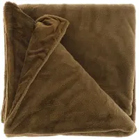 Unique living plaid klaas 150x200cm coconut