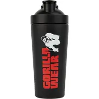 Gorilla wear Metal Shake Beker - 740 ml - Zwart