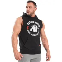 Gorilla wear Sportsweatshirt bloedrood / zwart / wit