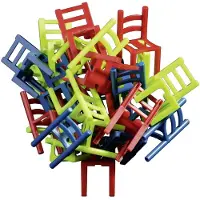 Philos Stoel op Stoel stapelspel 38x38 mm