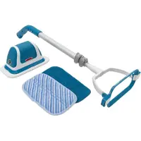 MediaShop Livington MultiScrubber elektrische schrobber - accu-mop voor moeiteloos dweilen, schrobben en boenen - 2-in-1 dweilsysteem als handschrobber & vloermop - Mail Order Edition