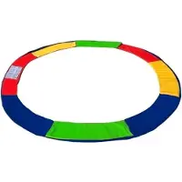Viking Choice Trampoline Rand Regenboog 366 cm - AP Sport - Veiligheid en Plezier!