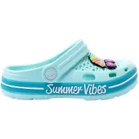Coqui Klompen Kinderen Lindo Mintgroen-Turquoise - Maat 24-25