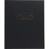 Exacompta Fotoalbum ringband 60 zwarte pagina's OfficeByMe - Zwart - 17601E