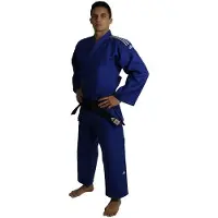 Adidas Champion II IJF Judo Suit - Blue - 175