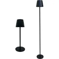 Anna's Collection Staande Buitenlamp Zwart D 21 H 120 Cm