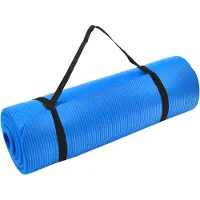Profitec Matte Fitness Pro NBR 180 cm x 60 cm x 1,5 cm, Blau
