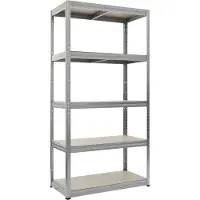 Work-it Steel shelf unit with 5 shelves 275 kg
