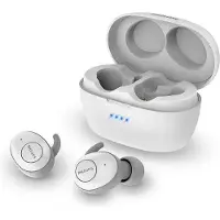 Philips SHB2505WT, True Wireless Stereo (TWS), Gesprekken/muziek, Koptelefoon met microfoon, Grijs, Wit