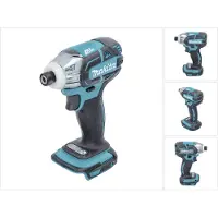 Makita Boormachine + slagboor, Impulsmoersleutel op batterijen (Oplaadbare batterij)