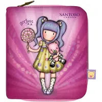 Santoro Portefeuille Gorjuss First prize Lila (10 x 12 x 3 cm)