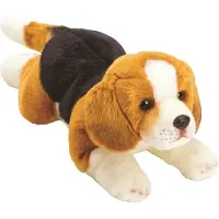 Suki Gifts pluche knuffel hond - Beagle - 34 cm - honden knuffeldieren - Knuffel huisdieren