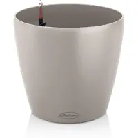 Lechuza CLASSICO Color 43 - Plantenbak - met bewateringssysteem - ALL-IN-ONE set met LECHUZA-PON - zandbruin