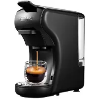 HiBREW 3 in 1 koffiezetapparaat - Senseo – Koffiemachine – Meerdere Capsules – Koffiepadmachine - Heet/Koud – 19Bar – 1450W – Zwart