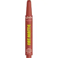 Nyx Professional Make Up Fat Matte Lipstick - Comfortabele matte finish - Niet-uitdrogend gevoel - Rose Robe - 3.5g