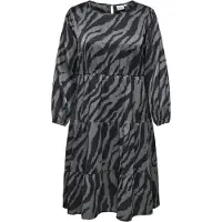 ONLY Carzorra Midi-jurk Dames Zwart 50