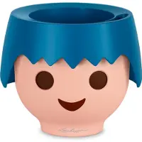 Lechuza Playmobil OJO - Plantenbak - ALL-IN-ONE set met stick-bewateringssysteem - oceaanblauw