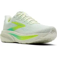 Brooks Ghost 17 Wit Geel SS26 Dames Sneakers, Maat 40,5 - EUR