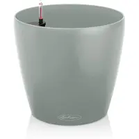 Lechuza CLASSICO Color ECO 35 - Plantenbak - met bewateringssysteem - ALL-IN-ONE set met -PON - 100% gerecycled materiaal - lichtgrijs