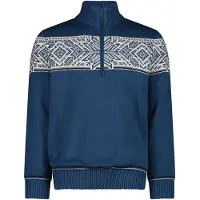 CMP Gebreide trui met ritskraag | Maat 3XL
