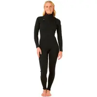Rip Curl Dawn Patrol 3/2 Mm Gb Dames Wetsuit Van Neopreen Met Lange Mouwen En Rits Op De Borst